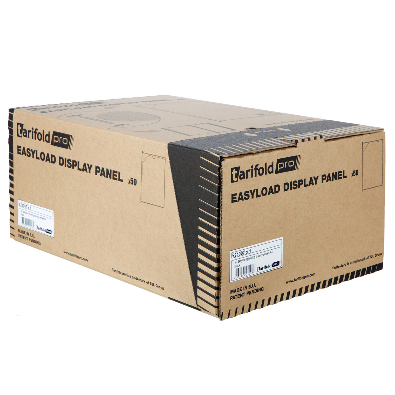 Tarifold Pro Easy Load Svängbar Ficka, A4, PP